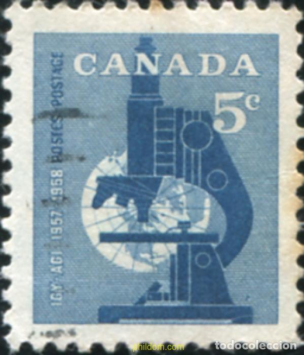 Sellos: 797393 USED CANADA 1958 A&Ntilde;O GEOFISICO INTERNACIONAL.
