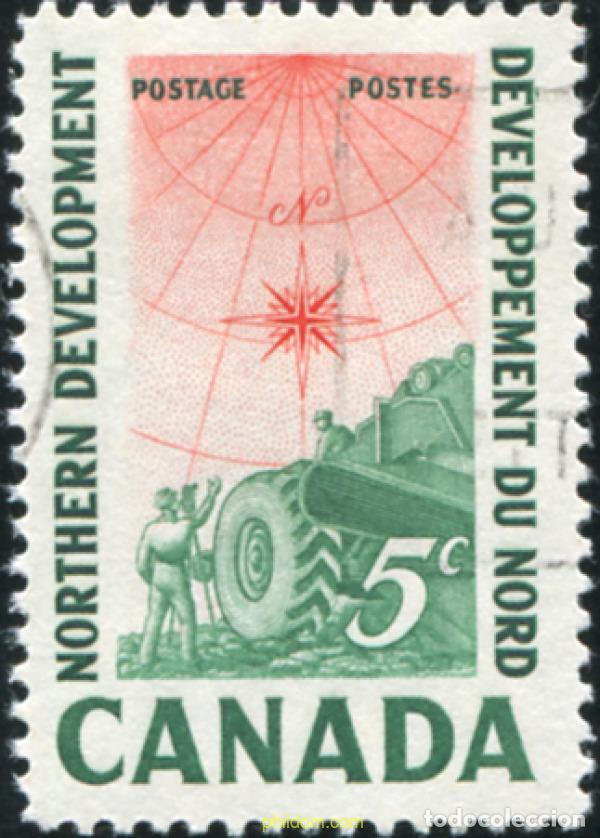 Sellos: 797404 USED CANADA 1961 DESARROLLO DEL NORTE