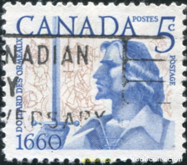 Sellos: 797403 USED CANADA 1960 3 CENTENARIO DE LA BATALLA DE LONG SAULT