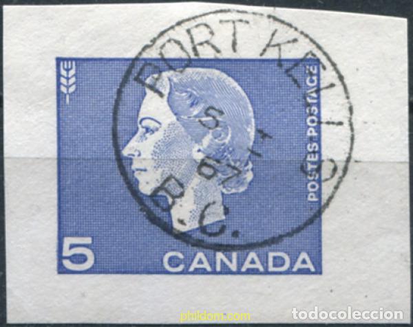 Sellos: 797472 USED CANADA 1962 REINA ISABEL II Y SIMBOLOS DE LAS ACTIVIDADES NACIONALES