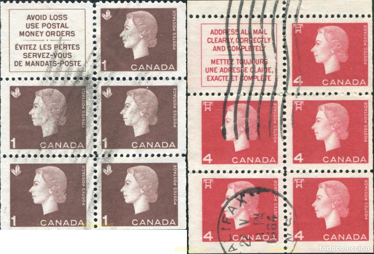 Sellos: 797475 USED CANADA 1962 REINA ISABEL II Y SIMBOLOS DE LAS ACTIVIDADES NACIONALES