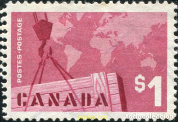 Sellos: 797484 USED CANADA 1963 EXPORTACION - Foto 1