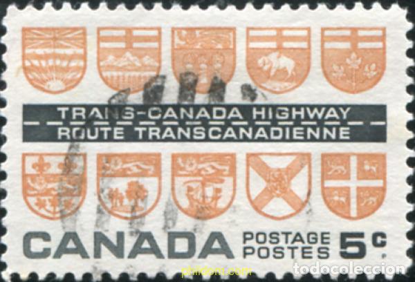 Sellos: 797482 USED CANADA 1962 INAUGURACION DE LA CARRETERA TRANSCANADIENSE