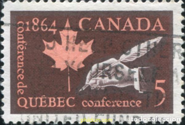 Sellos: 797501 USED CANADA 1964 CENTENARIO DE LA CONFERENCIA DE CHARLOTTETOWN