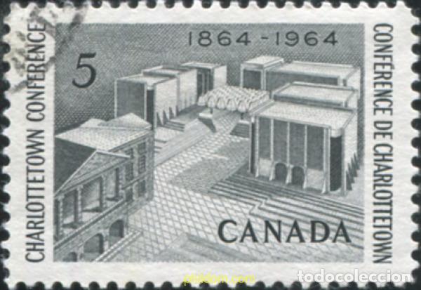 Sellos: 797500 USED CANADA 1964 CENTENARIO DE LA CONFERENCIA DE CHARLOTTETOWN