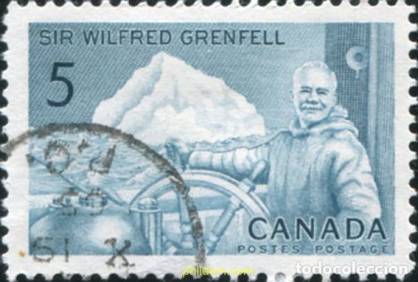 Sellos: 797508 USED CANADA 1965 CENTENARIO DEL NACIMIENTO DE SIR WILFRED GRENFELL