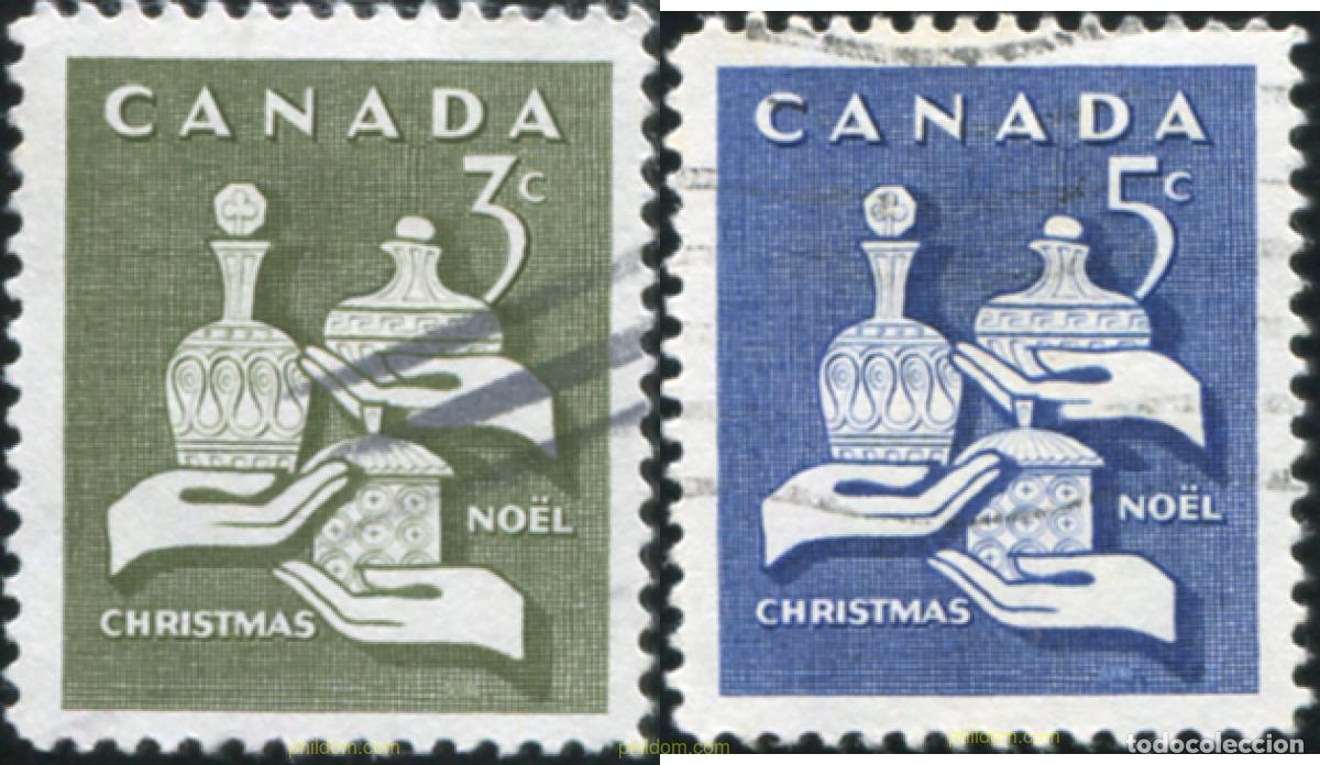 Sellos: 797517 USED CANADA 1965 NAVIDAD - Foto 1