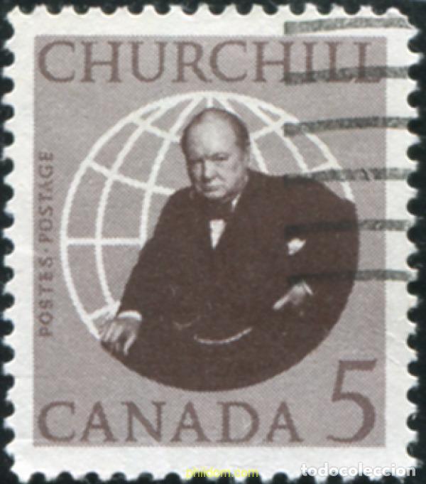 Sellos: 797514 USED CANADA 1965 MUERTE DE SIR WINSTON CHURCHILL