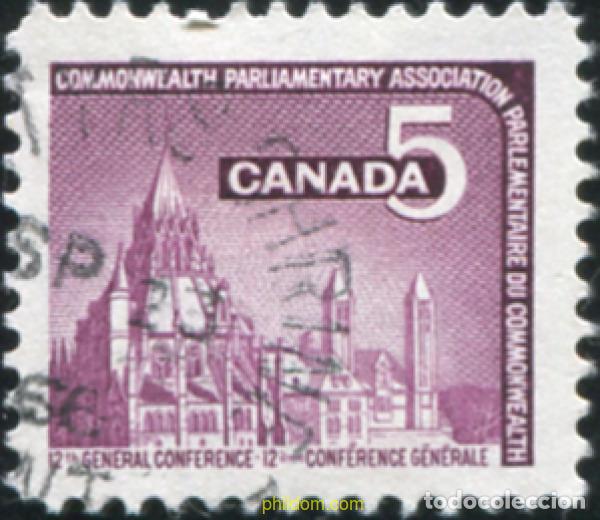 Sellos: 797531 USED CANADA 1966 12 CONFERENCIA GENERAL DE LA ASOCIACION PARLAMENTARIA DE COMMONWEALTH, EN O