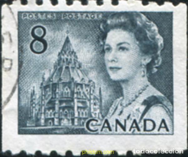 Sellos: 797654 USED CANADA 1971 REINA ISABEL II