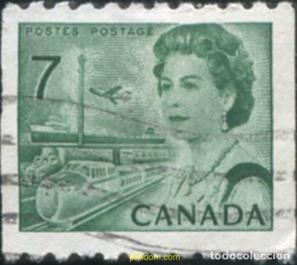 Sellos: 797653 USED CANADA 1971 SERIE BASICA
