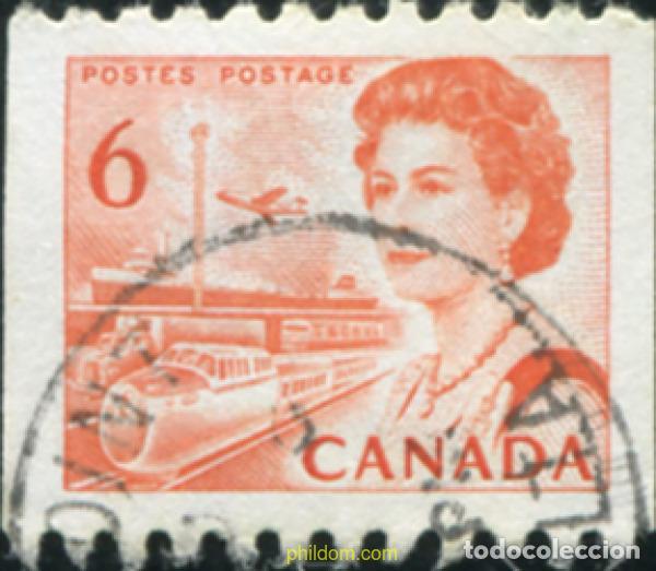 Sellos: 797649 USED CANADA 1968 SERIE BASICA