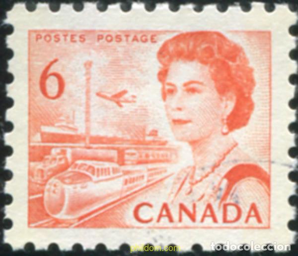Sellos: 797647 USED CANADA 1968 SERIE BASICA