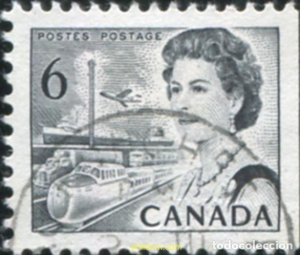 Sellos: 797658 USED CANADA 1970 SERIE BASICA