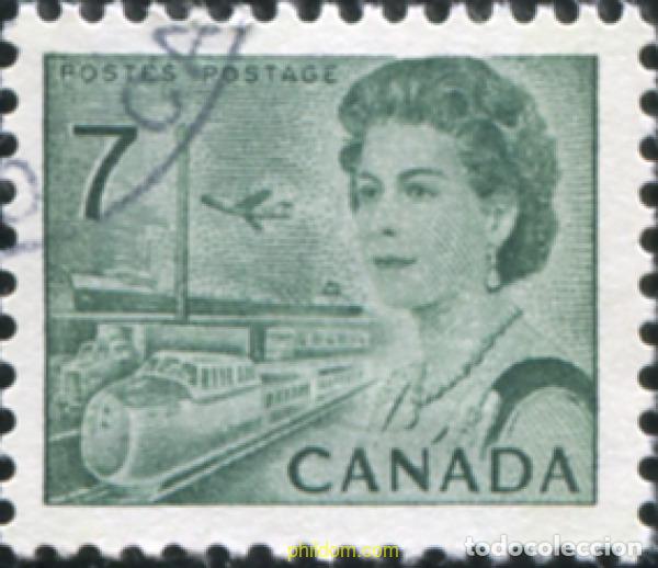 Sellos: 797661 USED CANADA 1971 SERIE BASICA