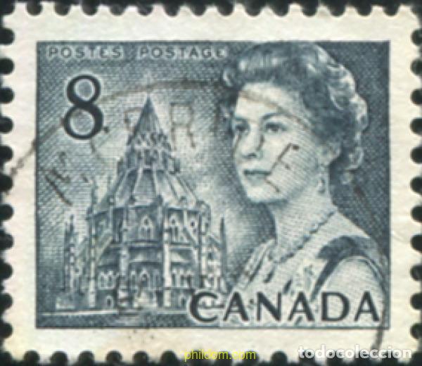 Sellos: 797656 USED CANADA 1971 REINA ISABEL II