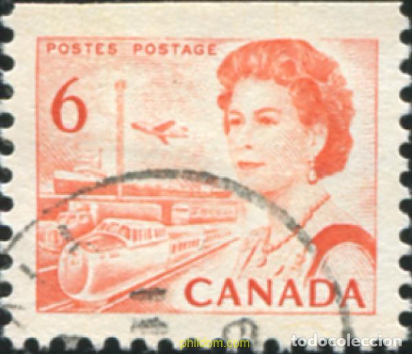 Sellos: 797664 USED CANADA 1968 SERIE BASICA