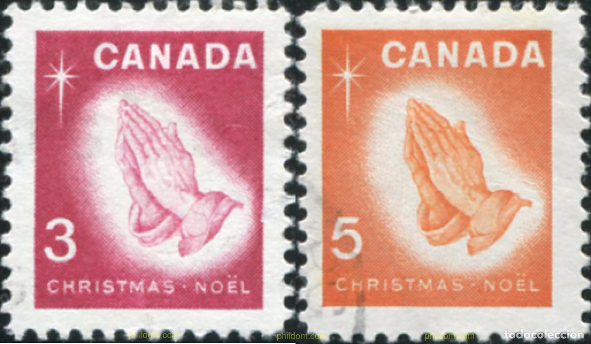 Sellos: 797784 USED CANADA 1966 NAVIDAD