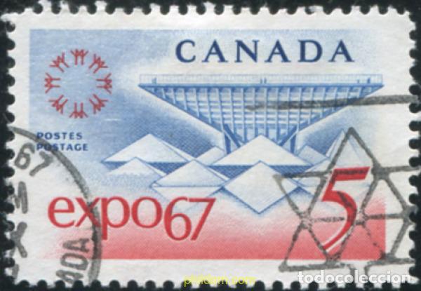 Sellos: 797793 USED CANADA 1967 EXPOSICION INTERNACIONAL DE MONTREAL