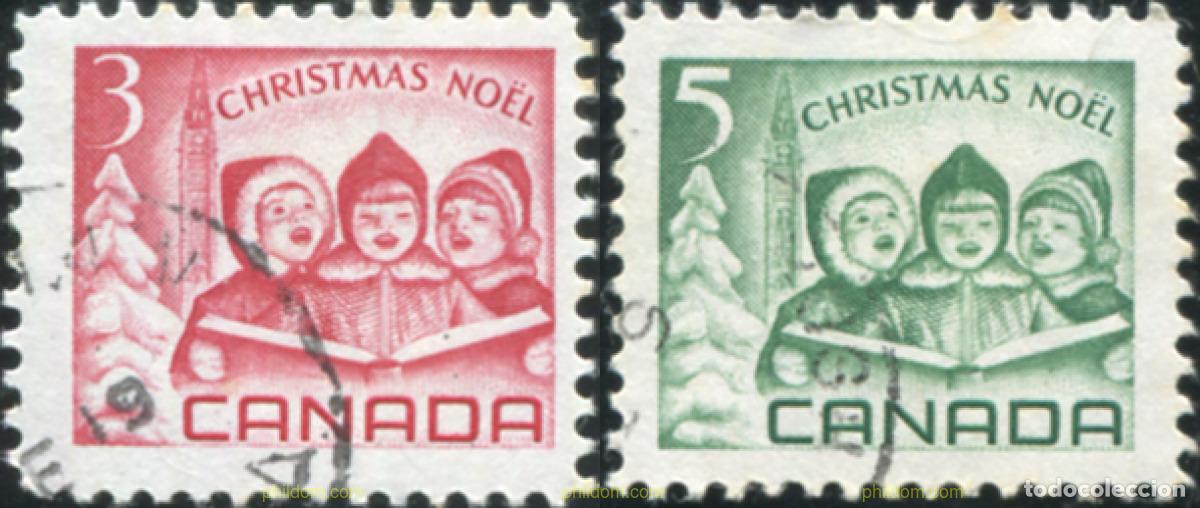 Sellos: 797800 USED CANADA 1967 NAVIDAD - Foto 1