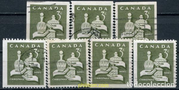 Sellos: 797806 USED CANADA 1965 NAVIDAD