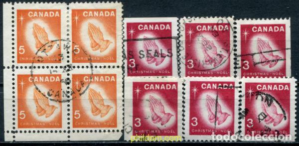 Sellos: 797805 USED CANADA 1966 NAVIDAD - Foto 1