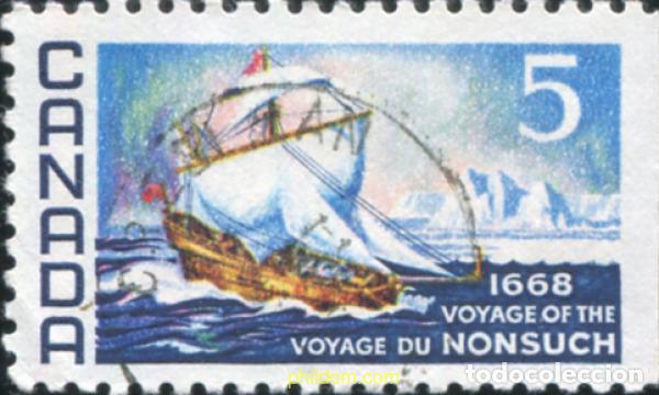 Sellos: 797818 USED CANADA 1968 300 ANIVERSARIO DEL VIAJE DE &rdquo;NONSUCH&rdquo;