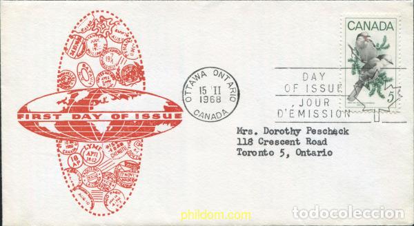 Selos: 797842 USED CANADA 1968 PROTECCION DE LA NATURALEZA