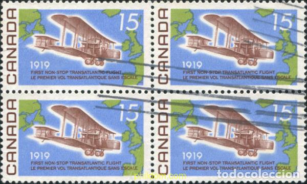 Sellos: 797853 USED CANADA 1969 PIONEROS DE LA AVIACION