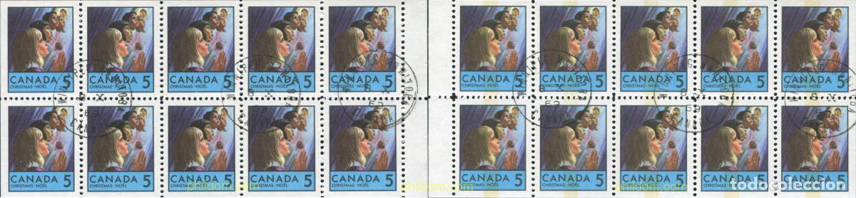 Sellos: 797871 USED CANADA 1969 NAVIDAD