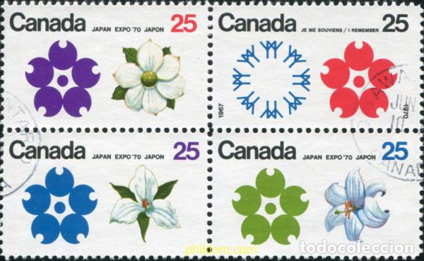 Sellos: 797878 USED CANADA 1970 EXPO 70. EXPOSICION UNIVERSAL DE OSAKA