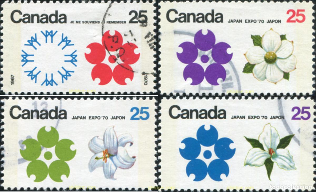 Sellos: 797876 USED CANADA 1970 EXPO 70. EXPOSICION UNIVERSAL DE OSAKA