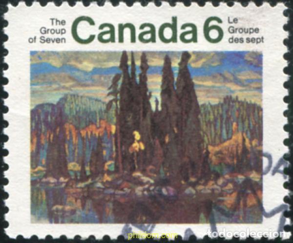 Sellos: 797889 USED CANADA 1970 50 ANIVERSARIO DEL &rdquo;GRUPO DE LOS SIETE&rdquo;
