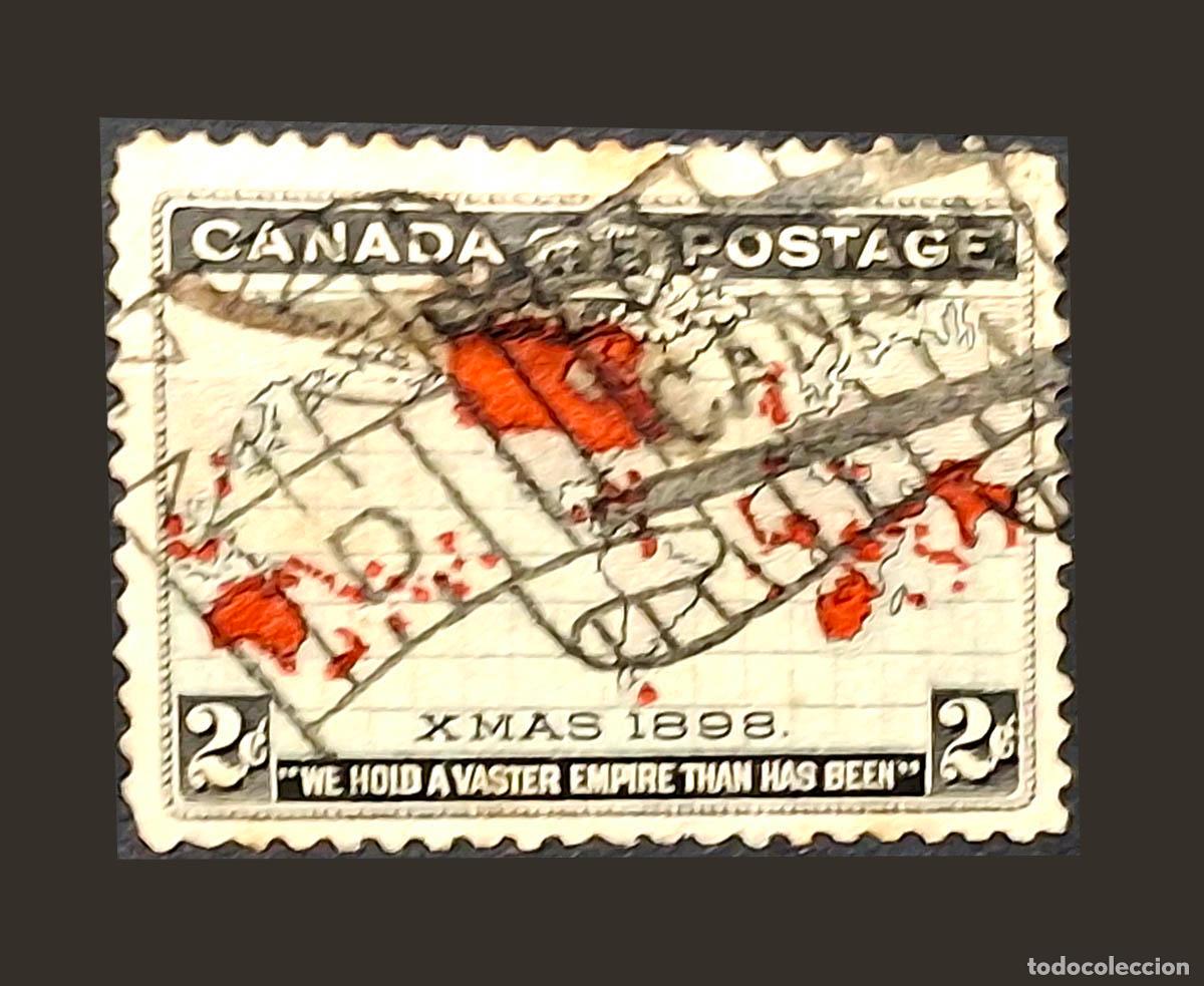Selos: Canad&aacute; - Navidad de 1898