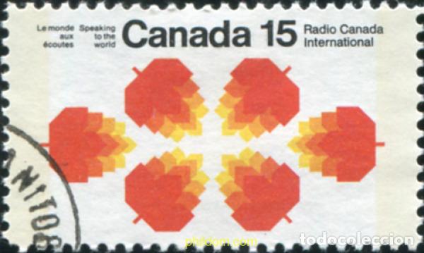 Sellos: 797943 USED CANADA 1971 EL MUNDO DE LA ESCUCHA DE RADIO CANADA INTERNACIONAL