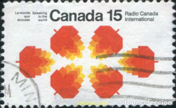 Sellos: 797942 USED CANADA 1971 EL MUNDO DE LA ESCUCHA DE RADIO CANADA INTERNACIONAL