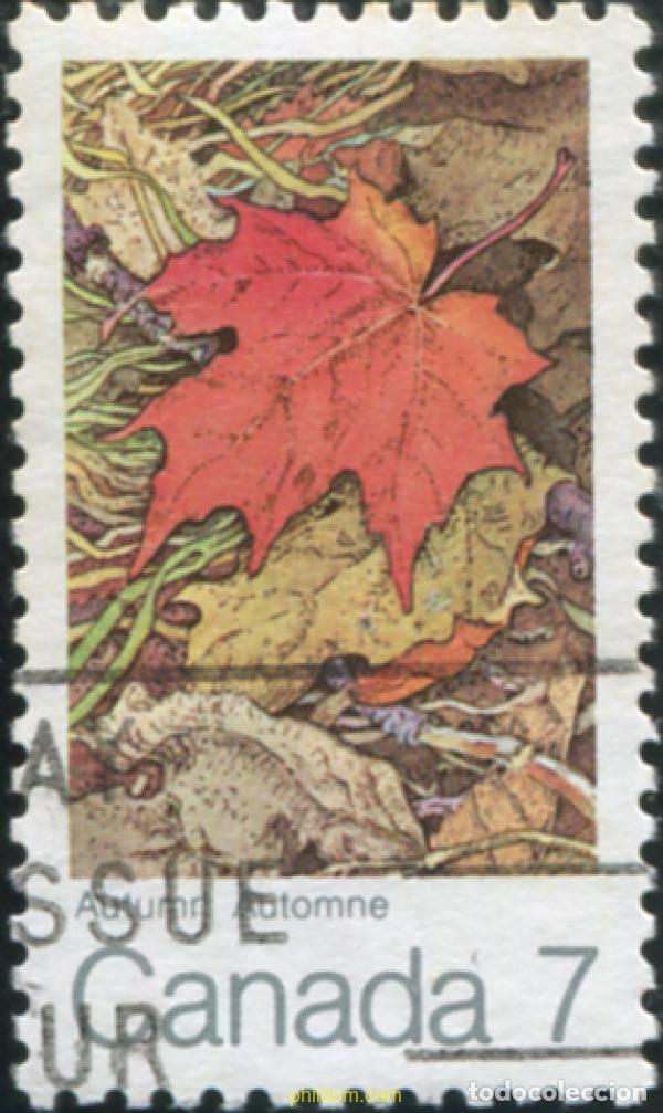 Sellos: 797947 USED CANADA 1971 EL ARCE EN LAS DIFERENTES EPOCAS DEL A&Ntilde;O