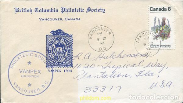 Sellos: 797952 USED CANADA 1974 INDIOS ALGONQUINS - Foto 1