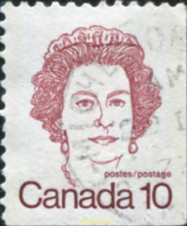 Sellos: 797961 USED CANADA 1976 ISABEL II
