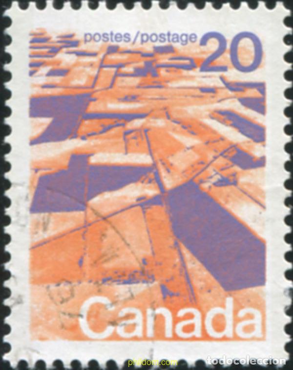 Sellos: 797966 USED CANADA 1972 SERIE BASICA
