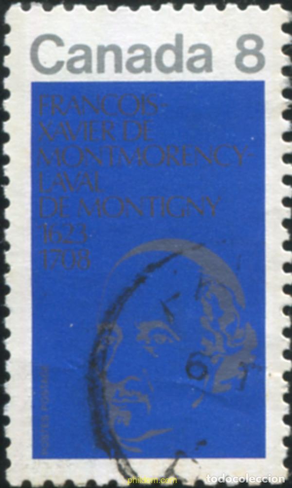 Sellos: 798043 USED CANADA 1973 350 ANIVERSARIO DEL NACIMIENTO DE FRAN&Ccedil;OIS-XAVIER DE MONTMORENCY-LAVAL DE