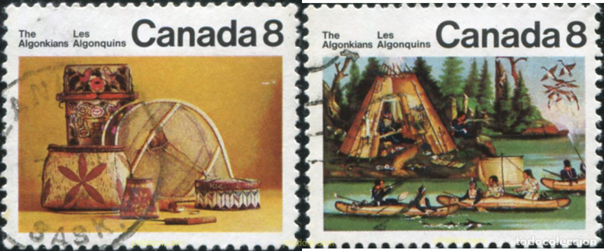 Sellos: 798056 USED CANADA 1973 INDIOS CANADIENSES