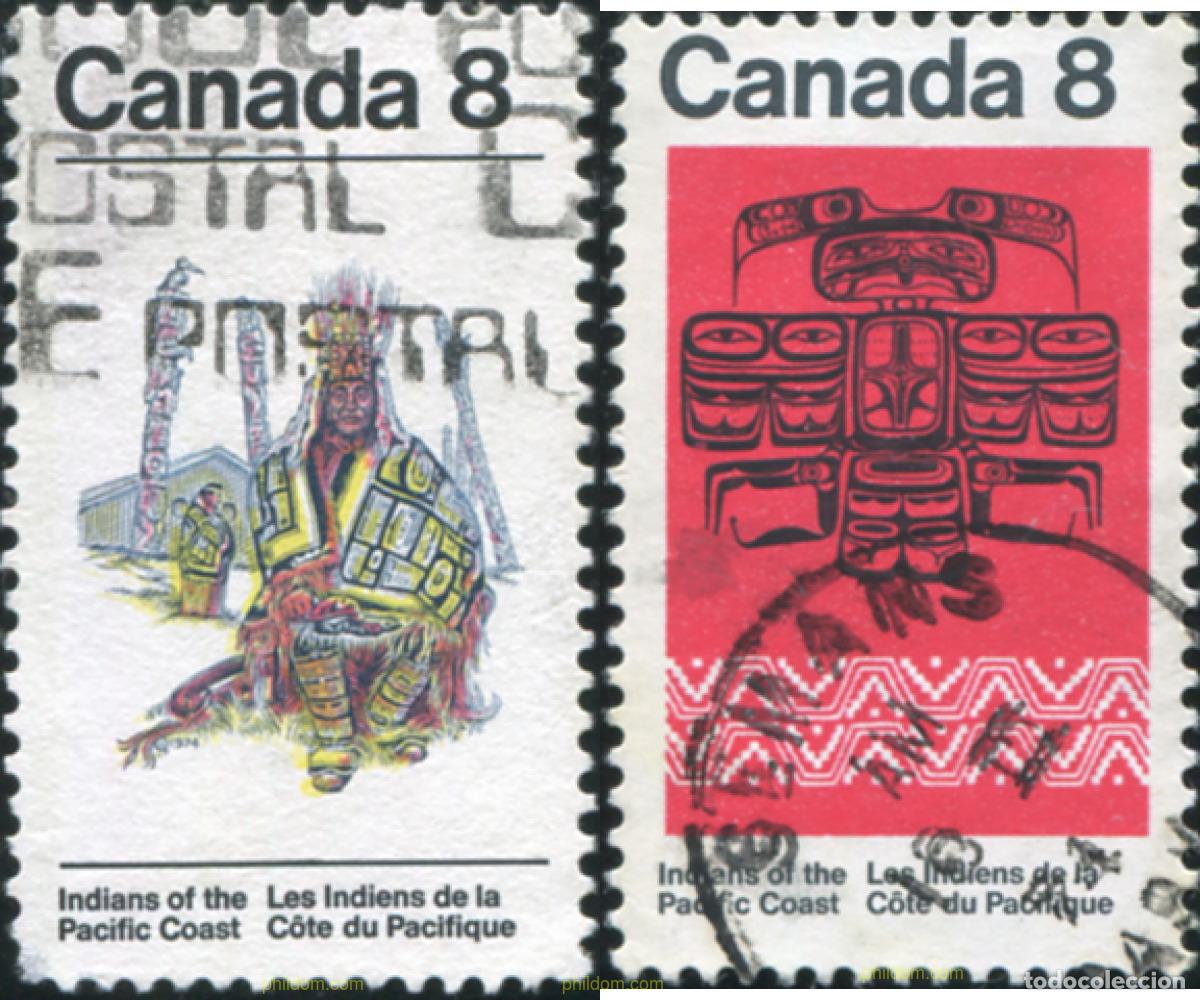 Sellos: 798059 USED CANADA 1974 INDIOS ALGONQUINS