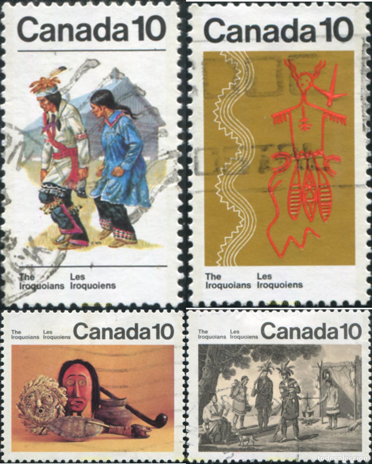 Sellos: 798062 USED CANADA 1976 LOS IROQUOIS