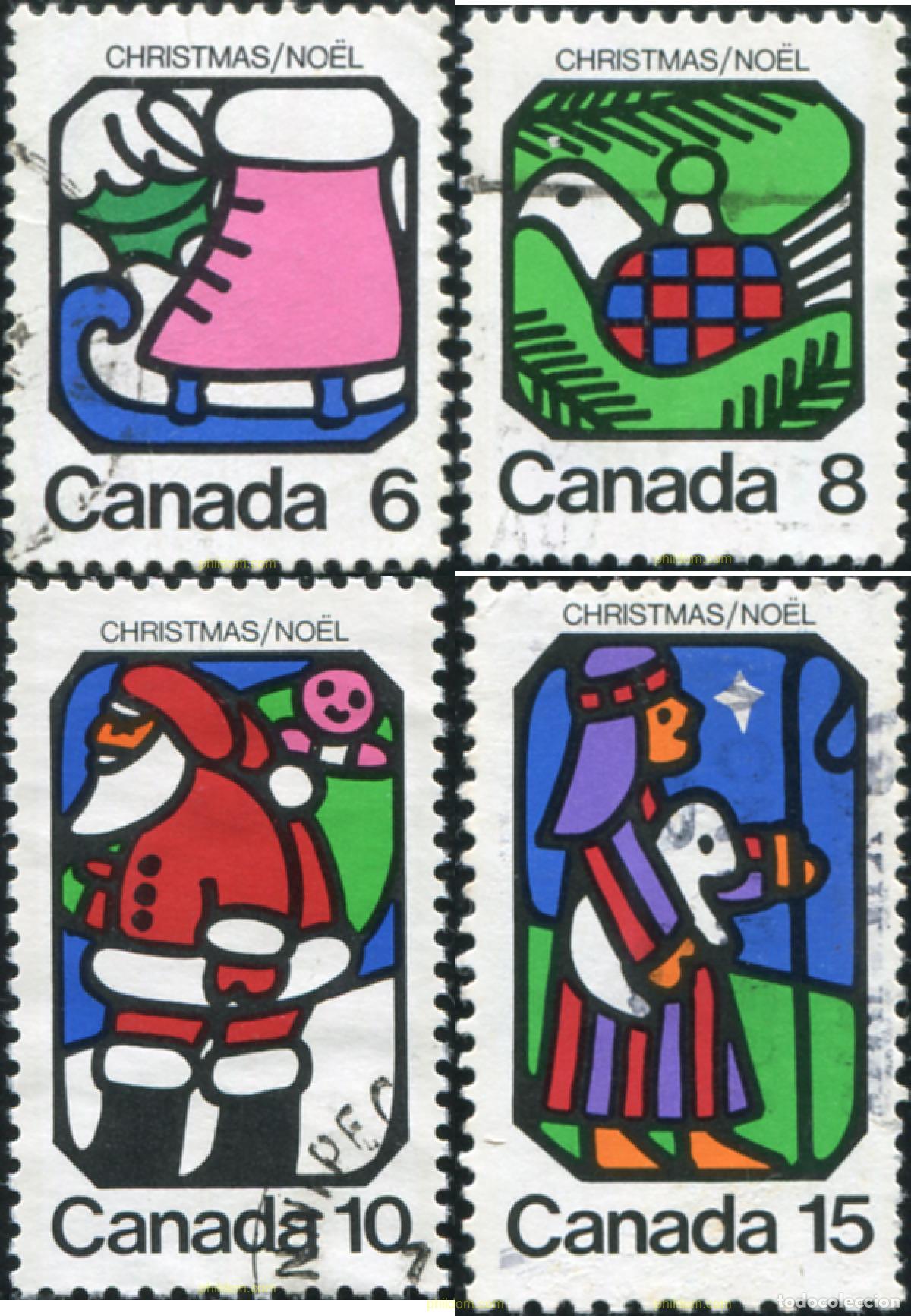 Sellos: 798063 USED CANADA 1973 NAVIDAD - Foto 1