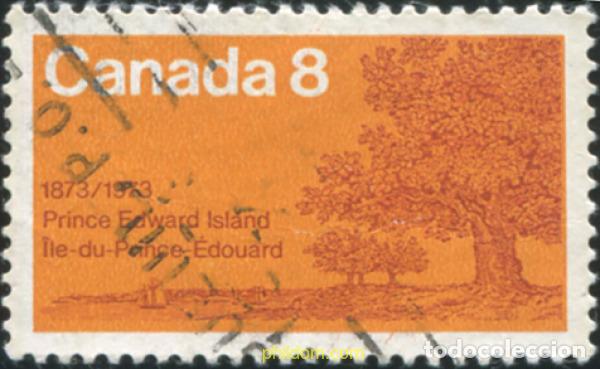 Sellos: 798106 USED CANADA 1973 100 ANIVERSARIO DE LA ENTRADA DE LA ISLA DE PRINCIPE EDUARDO EN LA CONFEDER