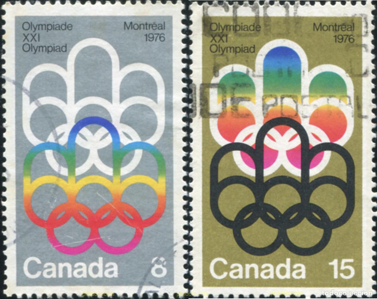 Sellos: 798111 USED CANADA 1973 21 JUEGOS OLIMPICOS VERANO MONTREAL 1976
