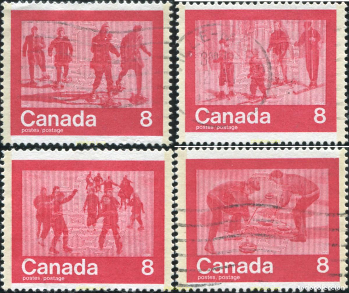 Sellos: 798117 USED CANADA 1974 21 JUEGOS OLIMPICOS VERANO MONTREAL 1976