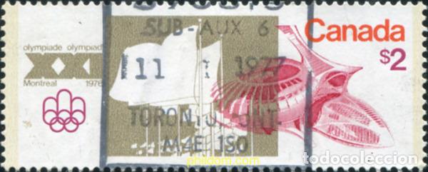 Sellos: 798146 USED CANADA 1976 21 JUEGOS OLIMPICOS VERANO MONTREAL 1976