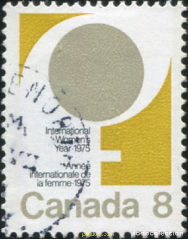 Sellos: 798158 USED CANADA 1975 A&Ntilde;O INTERNACIONAL DE LA MUJER